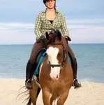 Me and ‘Chili’ on the beach 