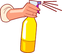 Apple Cider Vinegar in Spray Bottle