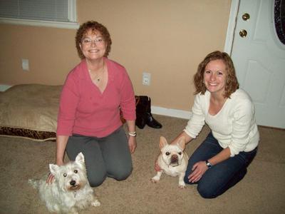 This was me with my daughter a few years ago befor I lost any weight.  I was about 180 pounds in this photo.