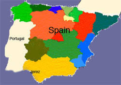 Jerez region of Spain