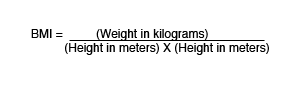 bmi formula bmi formula